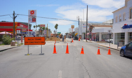 Inician trabajos de modernización de la Avenida Reforma y Avenida Guerrero en Nuevo Laredo