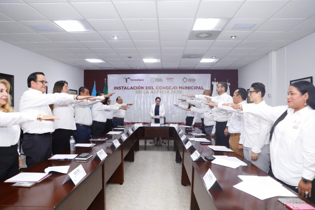 Fortalece Gobierno de Nuevo Laredo desarrollo sostenible con instalación del Consejo Municipal de la Agenda 2030