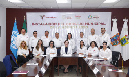 Fortalece Gobierno de Nuevo Laredo desarrollo sostenible con instalación del Consejo Municipal de la Agenda 2030
