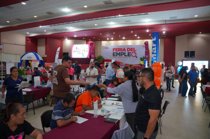Inaugura Gobierno de Nuevo Laredo Segunda Feria del Empleo 2025