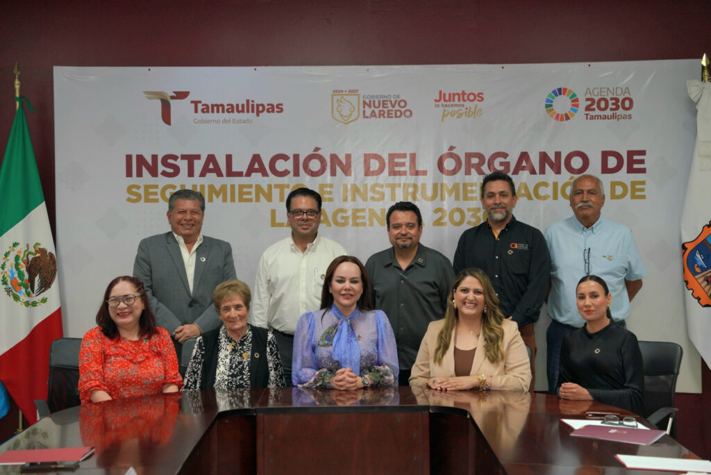 Impulsa alcaldesa Agenda 2030 con sociedad civil: instala y toma protesta a órgano de seguimiento para el desarrollo sostenible de Nuevo Laredo