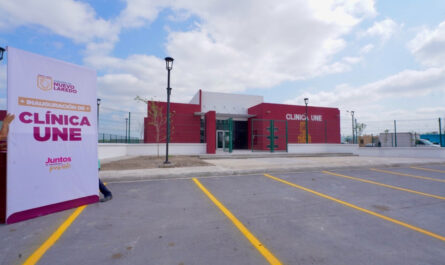 Gobierno de Nuevo Laredo inaugura la Clínica UNE “Dr. Mario Alberto Pérez Coss” en Valles de Anáhuac, reafirmando el compromiso con la salud