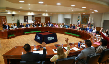 Cabildo de Nuevo Laredo aprueba recarpeteo en calle Anzures con recursos del fideicomiso del Puente III