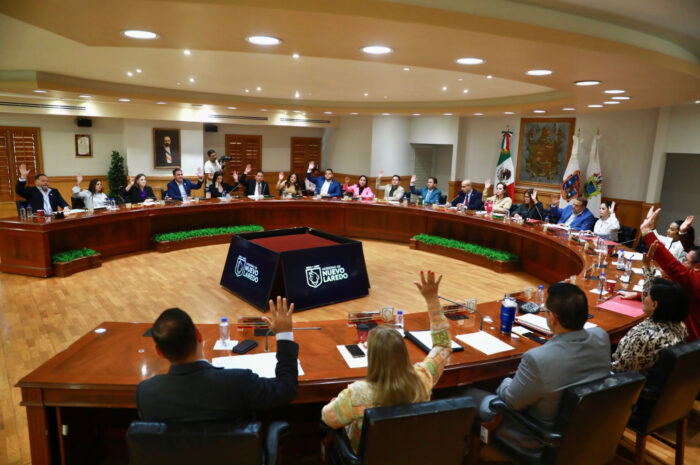Cabildo de Nuevo Laredo aprueba recarpeteo en calle Anzures con recursos del fideicomiso del Puente III