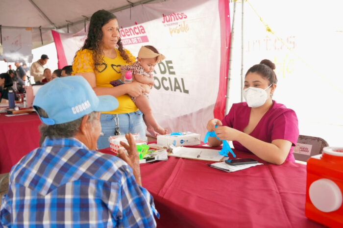 Llevarán consultas médicas gratis a la Benito Juárez con Presidencia Cerquita de Ti