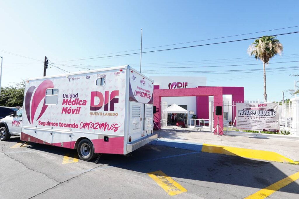 Reconoce DIF Nuevo Laredo a padres con brigada médica “Papá Saludable”