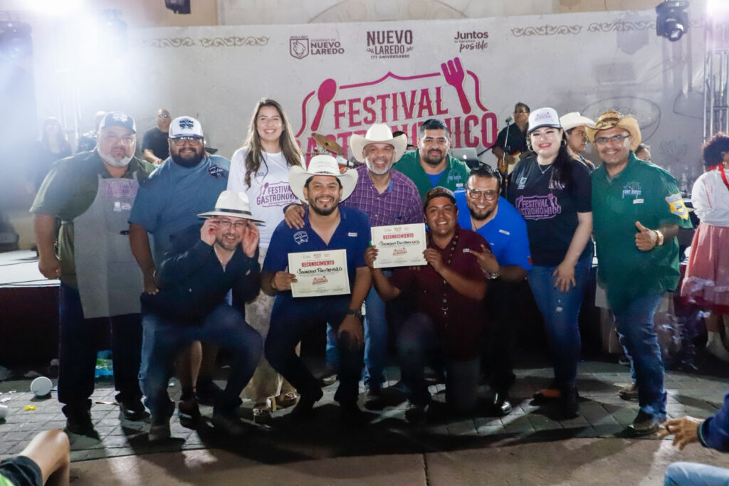 Concluye con gran éxito el festival gastronómico “Sabores de México 2025” en el marco del 177 aniversario de Nuevo Laredo