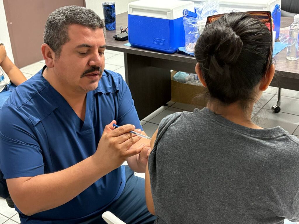 Este viernes concluye jornada de vacunación contra el sarampión en el DIF Nuevo Laredo