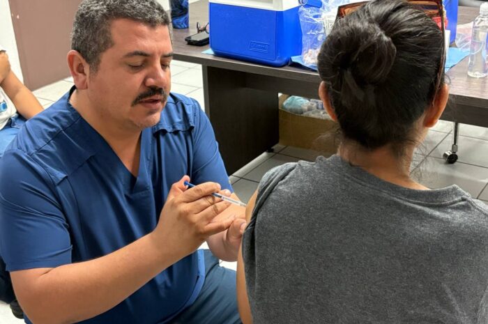 Este viernes concluye jornada de vacunación contra el sarampión en el DIF Nuevo Laredo