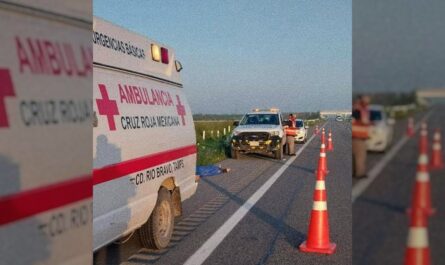 Encuentran a mujer sin vida en la autopista Reynosa–Río Bravo