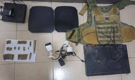 Aseguran casa de seguridad en Güémez; hallan cartuchos y equipo táctico