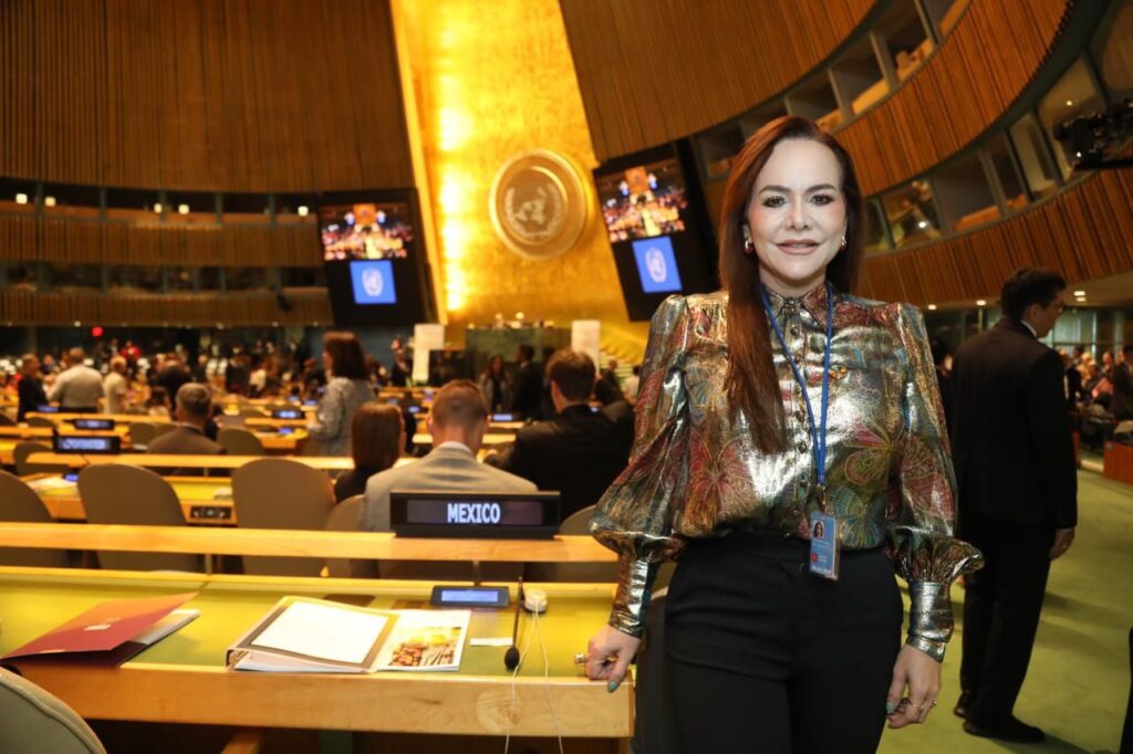 Alcaldesa Carmen Lilia Canturosas representa a México en el Foro Político de Alto Nivel sobre Desarrollo Sostenible de la ONU Carmen Lilia representa a México en foro de la ONU