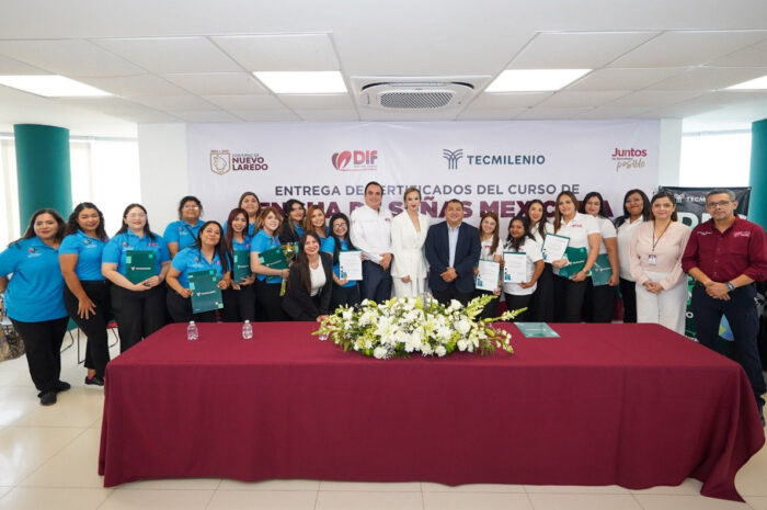 Manos que hablan: DIF y Tecmilenio gradúan a la primera generación en Lengua de Señas Mexicana