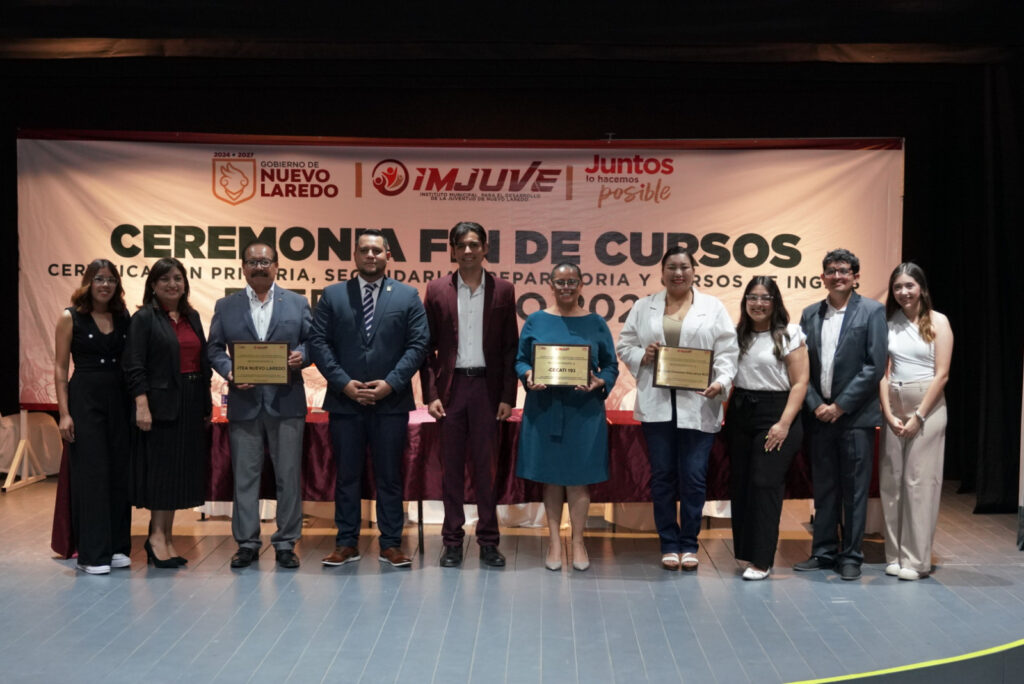 Jóvenes neolaredenses concluyen sus estudios gracias a programas de IMJUVE