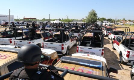 Gobierno del Estado dota a Nuevo Laredo con vehículos para patrullaje, emergencias y atención a violencia de género