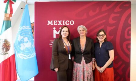 Posiciona Carmen Lilia Canturosas a Nuevo Laredo como aliado estratégico de ONU Mujeres en América Latina