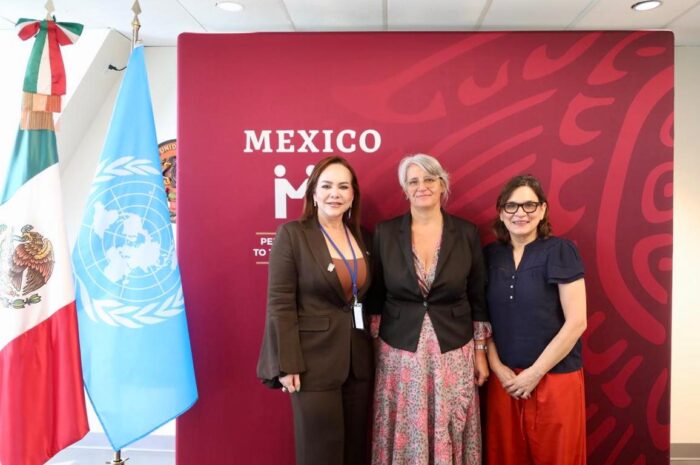 Posiciona Carmen Lilia Canturosas a Nuevo Laredo como aliado estratégico de ONU Mujeres en América Latina