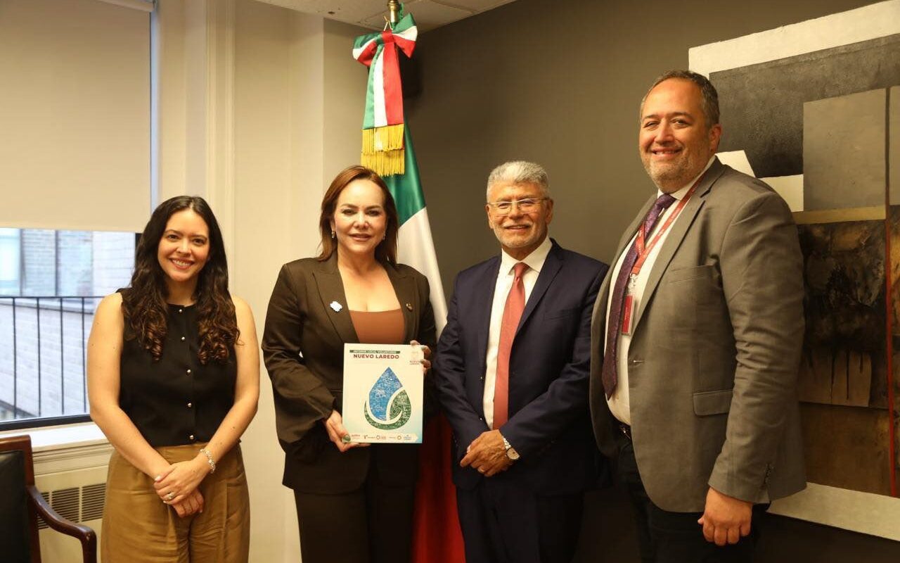 Promueve Carmen Lilia Canturosas a Nuevo Laredo como capital aduanera para atraer inversión desde EUA