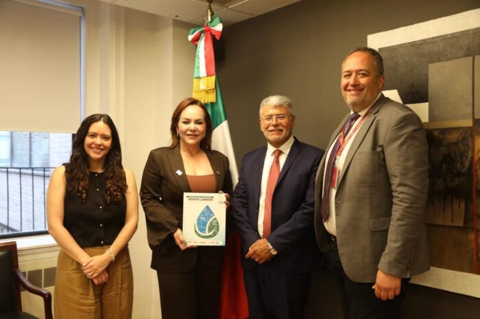 Promueve Carmen Lilia Canturosas a Nuevo Laredo como capital aduanera para atraer inversión desde EUA