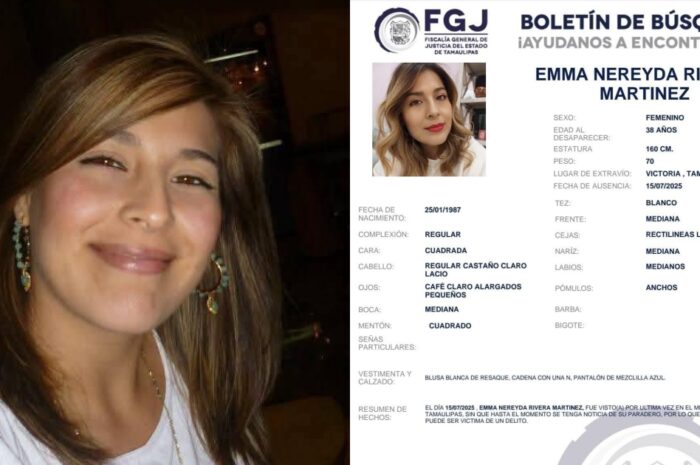 Desaparece empleada estatal en Ciudad Victoria; activan búsqueda oficial