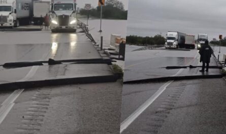 Incomunicadas varias vías en Tamaulipas por lluvias y desbordes