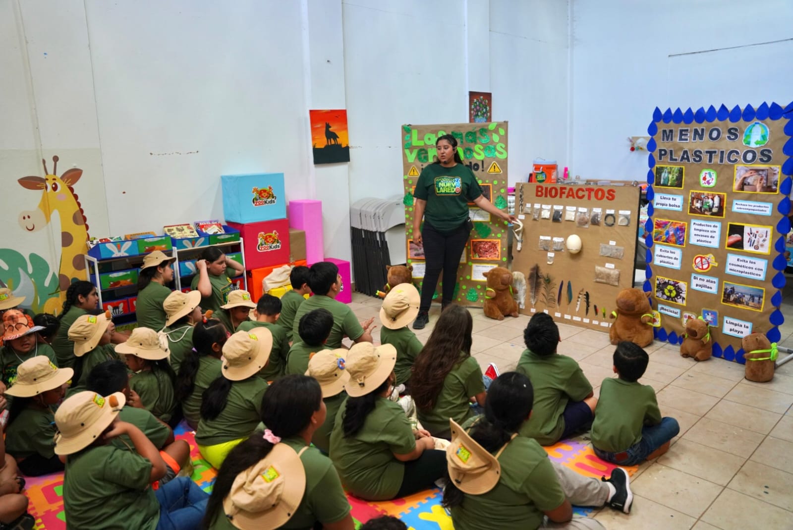 Inicia el programa educativo ZooKids en el Zoológico de Nuevo Laredo