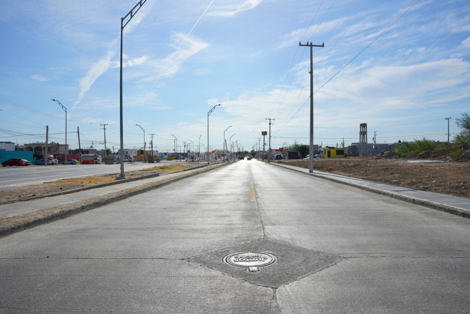 Entrega Carmen Lilia Canturosas dos obras viales en el poniente de la ciudad con inversión superior a los 6.6 mdp