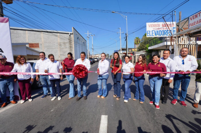 Fortalece Gobierno de Nuevo Laredo infraestructura urbana con obras de recarpeteo