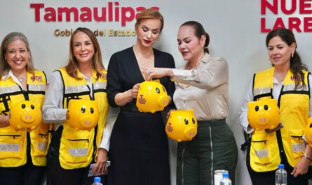 Presidenta Municipal y DIF Nuevo Laredo se suman a colecta Teletón 2025