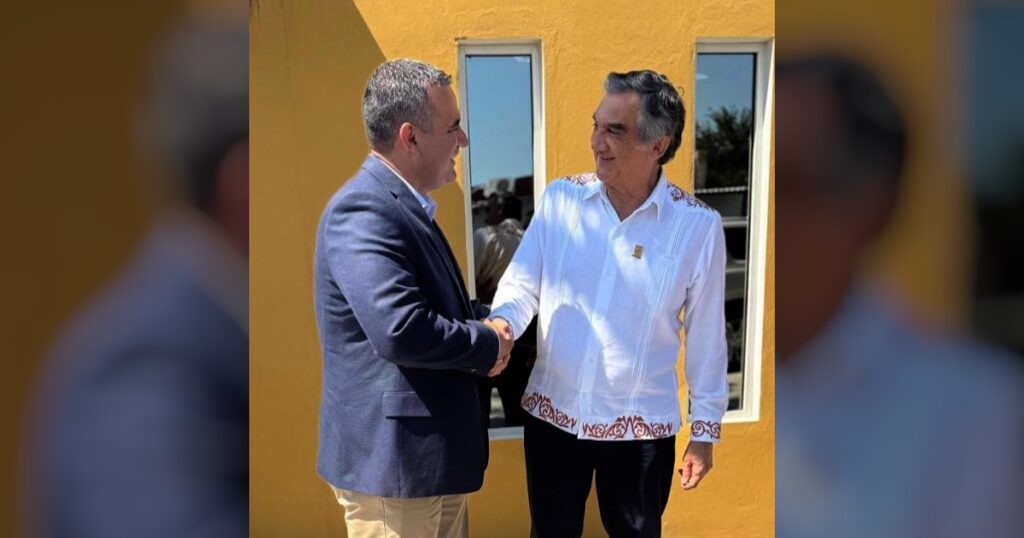 Acuerdan gobernador de Tamaulipas y mayor de Roma, Texas, impulsar nuevo puente internacional