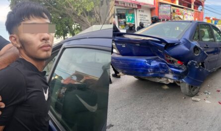 Detienen a conductor con presunta droga tras persecución en Ciudad Victoria