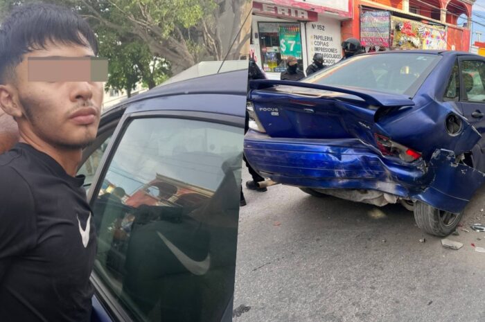 Detienen a conductor con presunta droga tras persecución en Ciudad Victoria