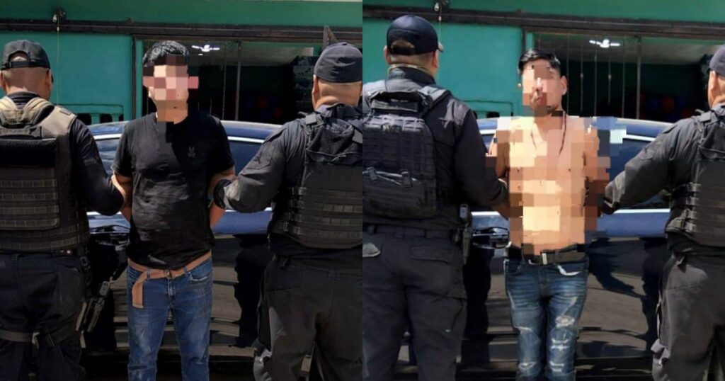 Guardia Estatal detiene a 2 hombres con arma de fuego en Reynosa