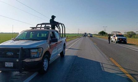 Detienen a hombre con “poncha llantas” en carretera Victoria–Matamoros