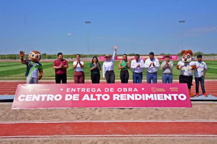 Alcaldesa Carmen Lilia Canturosas pone en marcha nuevo Centro de Alto Rendimiento Deportivo