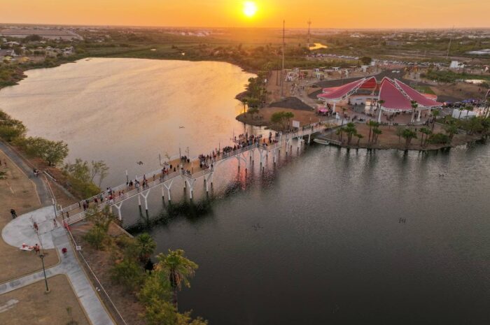 Consolida alcaldesa Carmen Lilia Canturosas rescate de El Laguito con inversión en infraestructura y saneamiento
