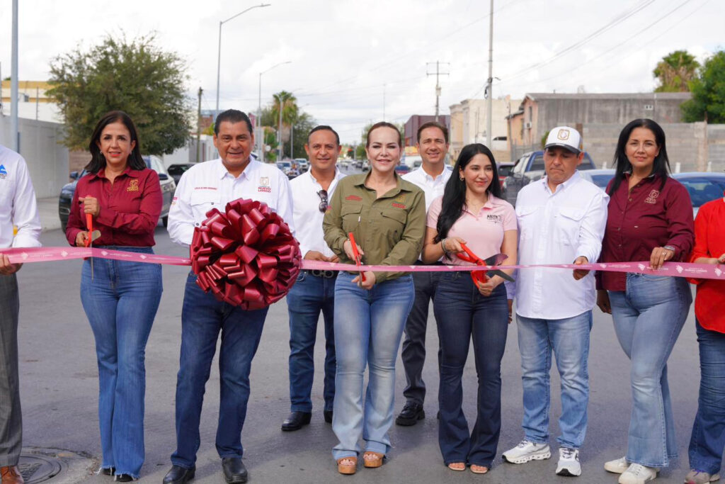 Más de 61 mil ciudadanos beneficiados con entrega de recarpeteo en tres colonias de Nuevo Laredo