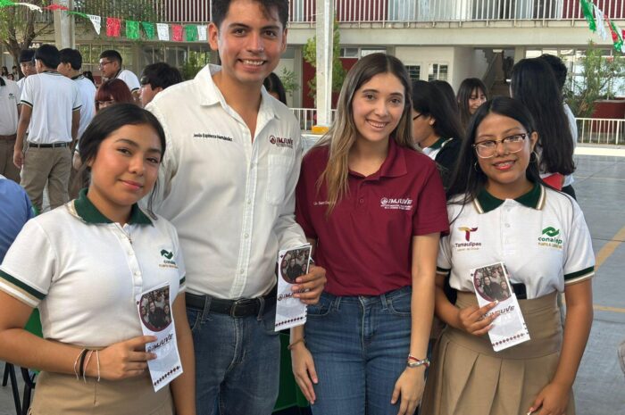 IMJUVE atiende a más de 900 jóvenes del CONALEP con campaña de salud sexual y reproductiva