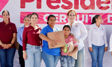 Ciudadanía recibe atención directa de alcaldesa Carmen Lilia Canturosas con “Presidencia Cerquita de Ti” en Los Encinos