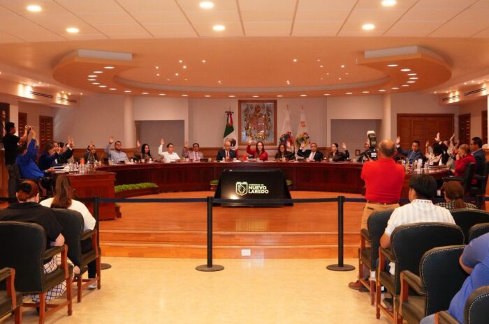Cabildo de Nuevo Laredo aprueba descuento del 100% en recargos del impuesto predial durante octubre