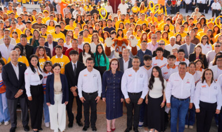 Carmen Lilia Canturosas y rector de la UAT fortalecen infraestructura educativa para beneficio de más de mil 500 estudiantes