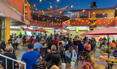 Dirección de Turismo realiza 5ª jornada del Concurso de Karaoke en el Mercado "Maclovio Herrera"