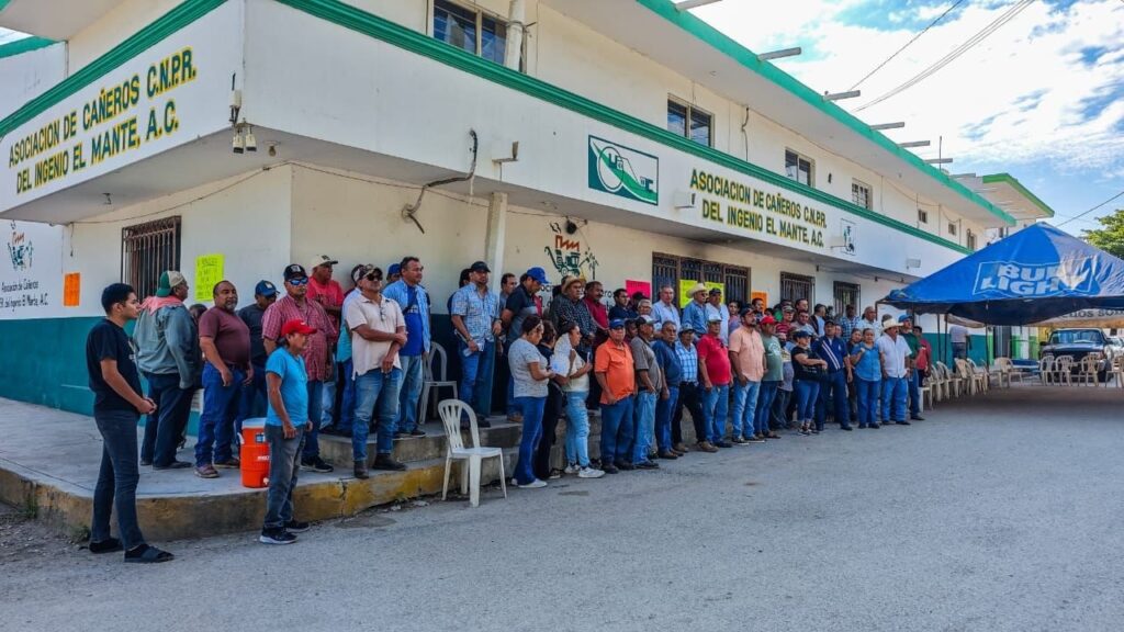 Productores cañeros en El Mante protestan por elecciones libres en la CNPR