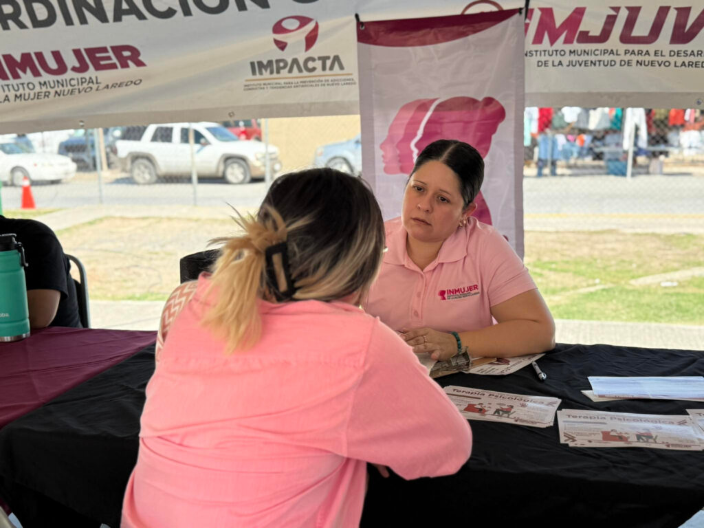 INMUJER Nuevo Laredo impulsa el programa Centro Libre para acompañar a mujeres en vulnerabilidad