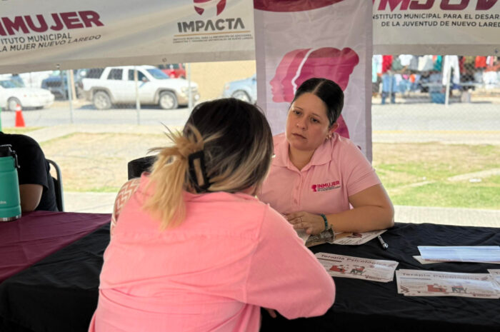 INMUJER Nuevo Laredo impulsa el programa Centro Libre para acompañar a mujeres en vulnerabilidad