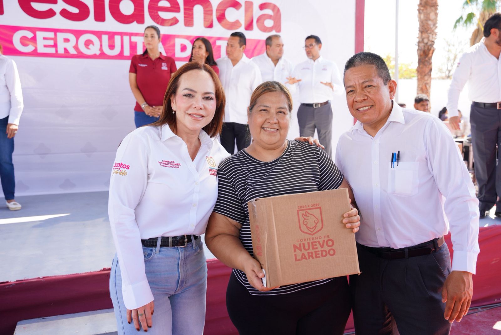 “Presidencia Cerquita de Ti” llega a la colonia La Joya; alcaldesa Carmen Lilia Canturosas reafirma su compromiso con la ciudadanía