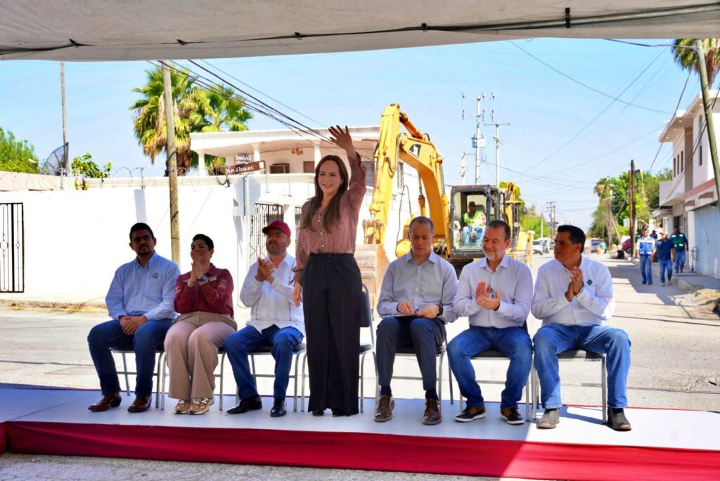 Impulsa Carmen Lilia Canturosas histórico arranque de obras hídricas para garantizar saneamiento de impacto binacional