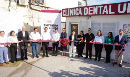 Impulsa Carmen Lilia Canturosas servicios de salud con rehabilitación completa de clínica dental