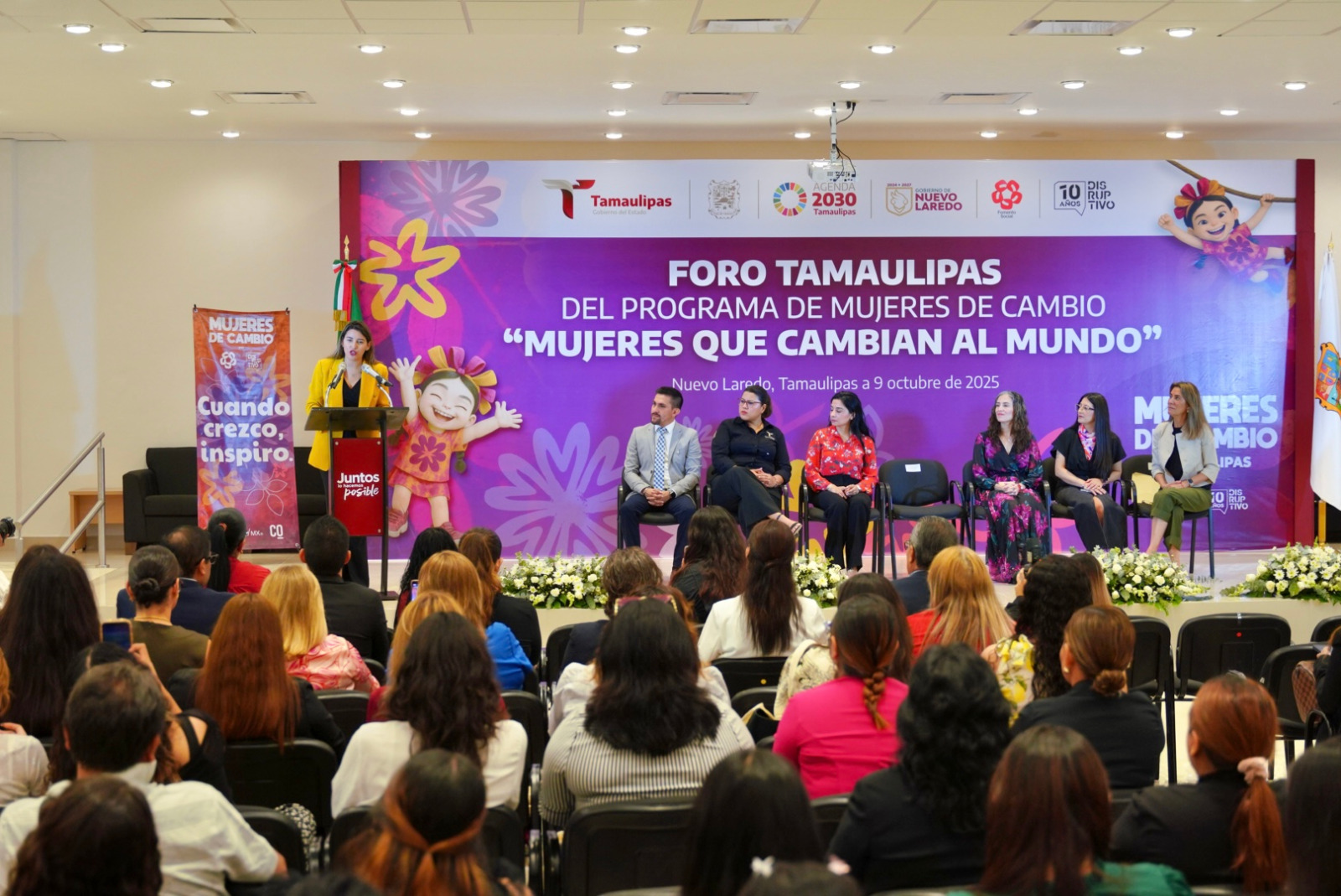 Impulsan el empoderamiento y liderazgo femenino con el foro “Mujeres que Cambian al Mundo”