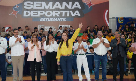 Inicia “Semana Deportiva Estudiantil 2025”; competirán más de 2 mil niños y jóvenes de escuelas públicas y privadas de Nuevo Laredo